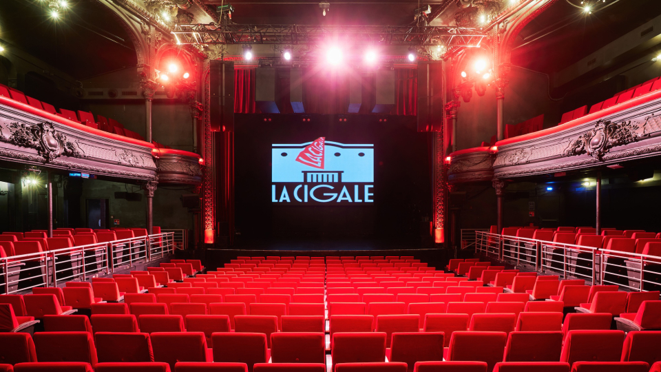 La Cigale Auditorium Ecrans
